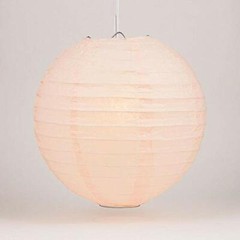 Quasimoon PaperLanternStore Decorative Paper Lantern – (Single, 14-Inch, Rose…