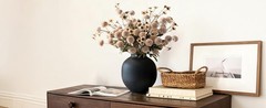 Fake Kiku Flowers, Faux Silk Pompon Mums Artificial Flowers,