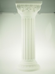 BULK 4-Count Case Large Standing Roman Greek Pillars Columns Rubber Shatterproof