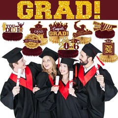 8 PCS Graduation Honeycomb Centerpieces for Graduation Party Decorations, Cla…