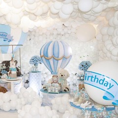 ASIYUHY White Balloons 100 Pack 12 Inch White Latex Party Balloons with 2 Rol…