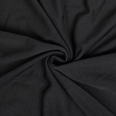 7 ft x 3 ft BLACK Matte Fitted Spandex Half Moon Arch Stand Cover Wedding