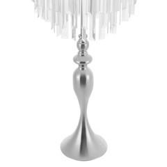 Crystal Flower Holder For Wedding Tall Flowers Stand Wedding Centerpieces Vase