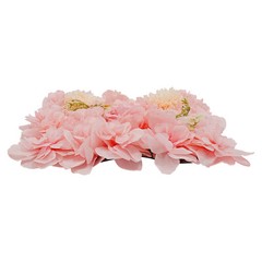 12pcs Artificial Flower Wall Background Silk Rose Mat For Wedding Backdrop Wall