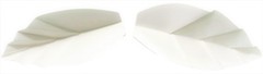 Decor In The Box 8 piece Wedding Handmade Paper Flower Set, Fully Assembled