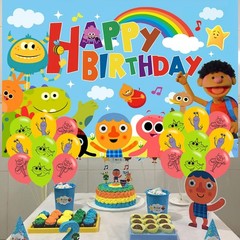 Super Simple Songs Birthday Party Decoration,Super Songs Party Photo Backgrou…