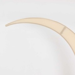 7.5 ft BEIGE Fitted Spandex Half Crescent Moon Arch BACKDROP STAND Cover
