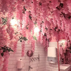 flower strings, hanging garland decoration, suitable for weddings, Mother’s Day