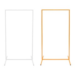 3 Packs Wedding Flower Arch Backdrop Stand Square Balloon Photo Stand Gold/White