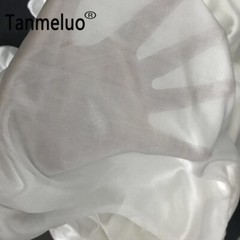 3*6M Bright yellow Gold and white wedding backdrop curtain for event party
