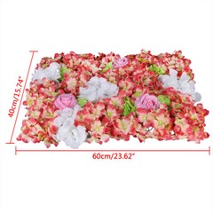 Rose &Hydrangea Flower Wall Panel For Filming Wedding Party Backdrop Flower Wall