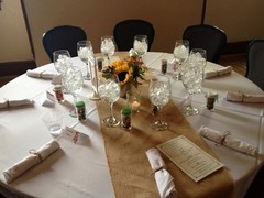 30 PACKS Burlap Table Runner 14″x108″ inch Wedding 100% Natural Jute USA SALE
