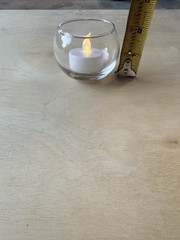 Clear Glass votive Tea Light Holders w/LED Tea Lights! Set of 150!