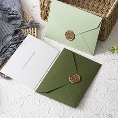 20pcs Modern Simplicity Envelope with Fire Paint Imprint 16x12cm for9995