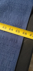Navy Blue Banjo Cloth Pipe & Drape Backdrop Panels (4′ x 8′) — Used Once!