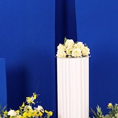 4 Matte ROYAL BLUE Fitted Spandex Half Moon Wedding Arch Backdrop STAND COVERS