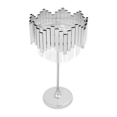 Modern Flower Stand forWedding Birthday Party Events,Silver Wedding Flower Stand