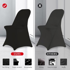 High Stretch Spandex Folding Chair Covers Wedding Party Banquet Events New
