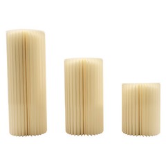 3 Pcs Foldable Paper Column Display Stands Cylinder Flowers Stand Dessert Table