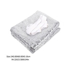 1Set Sequin Backdrop Curtain for Simple and Elegant Wedding Receptions
