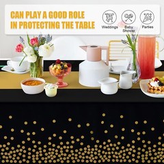 Childom 3 Pack Graduation Tablecloth,Graduation Party Decorations 2025,Black …