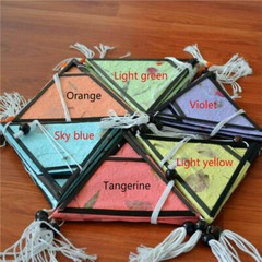 Thailand Handmade Paper Lantern Dried Flower Paper Lampshades Home Hanging Decor