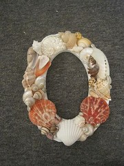 Beach Decor Handmade Shell Letters LOVE – Multicolor Shell Letters – Wooden