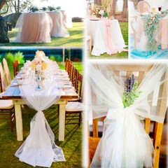 Tutu Wedding Decoration Bridal Party Engagement Organza Tulle Roll Fabric Decor
