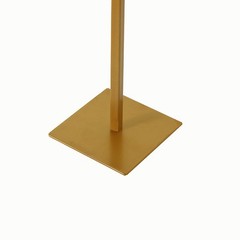 35″ GOLD Metal Floral Chiara Arch Table Centerpiece Rounded Top Wedding Party