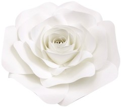 Decor In The Box 6 piece Baby Shower Handmade Paper Flower Set, Fully Assembled