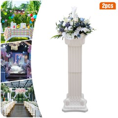 4pcs Roman Pillar Flowerpot Holder Wedding Column Landscape Venue Decor