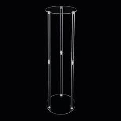 10pcs 80cm Acrylic Artificial Flower Vase Stand Wedding Centerpieces Decoration