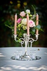 Mirror Centerpieces