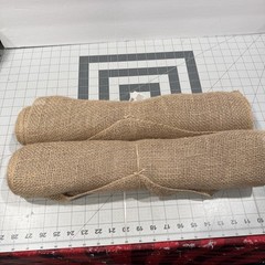 BURLAP Decoration Lot of 2 Wedding DECOR Farm Country Themed Runner Bows RUSTIC