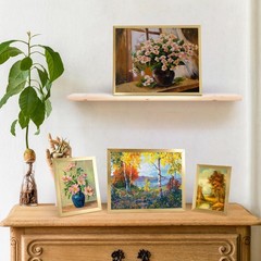 Giftgarden 16 Pack Gold Picture Frames for Multi Sizes Photos, Assorted Set I…