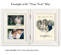 A’arkaJ 5×7 4×6 Wedding Frame – Mr. & Mrs. Picture 4×6, White (Wedding)