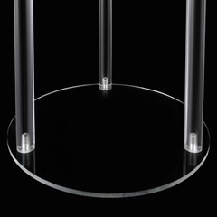 10pcs 60cm Acrylic Flower Vase Rack Wedding Garden Floral Stand Party Decoration