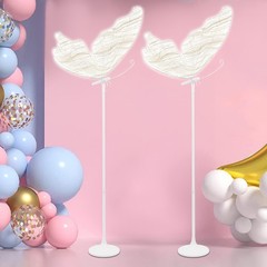 2PCS Butterfly Floor Lamp 110V Wedding Decor Aisle Light 25W LED Butterfly Lamp