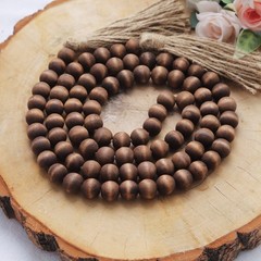 55″ Brown Wood Bead Chain Tassels Hanging Garland Party Events Home Decorations