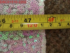 Love Iridescent White Sequin Backdrop Photo Backdrop, Size 4ftx7ft B08Y7YT28L
