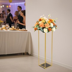 Tall Flower Stand, Rectangular Flower Display Rack, Geometric Flower Stand New
