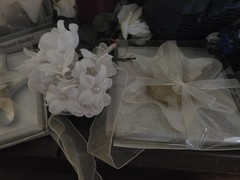 Wedding Accessories And Decorations Lot – Silver, White, Royal Blue