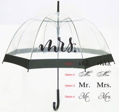 Mr Mrs Wedding Vinyl Decal Sticker