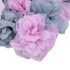 6pcs Artificial Flower Walls 3D Silk Rose Wall Backdrop Decor for Wedding Party