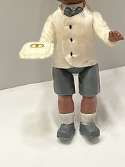 Madame Alexander Doll Ring Bearer Figure Cake Topper African American 5” Plastic