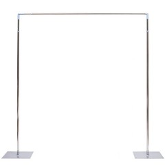 Professional 10’x10’/10’x 20′ Backdrop Stand Pipe Kit Heavy Duty Background Pipe