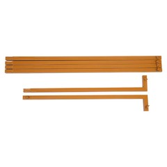 Wedding Arch Rack Rectangular Flower Decor Frame Stand Gold Metal Party Backdrop