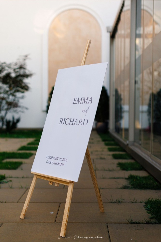 Wedding Welcome Sign – Personalized Wedding Signs – Reception Signage – Decor