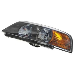 Headlight Assembly Left Drivers Side for Lincoln for LS 2000-2002 Clear-Lens