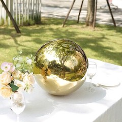 16 in Stainless Steel Globe Gazing Reflective MIRROR BALL Party Events Supplies